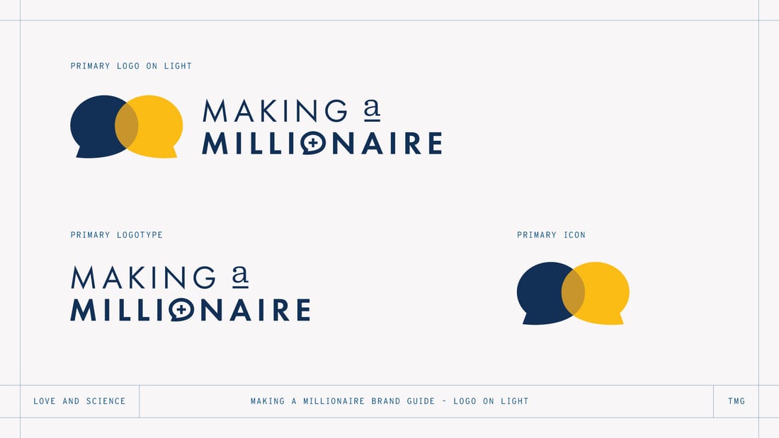 Making a Millionaire logo, logotype and icon