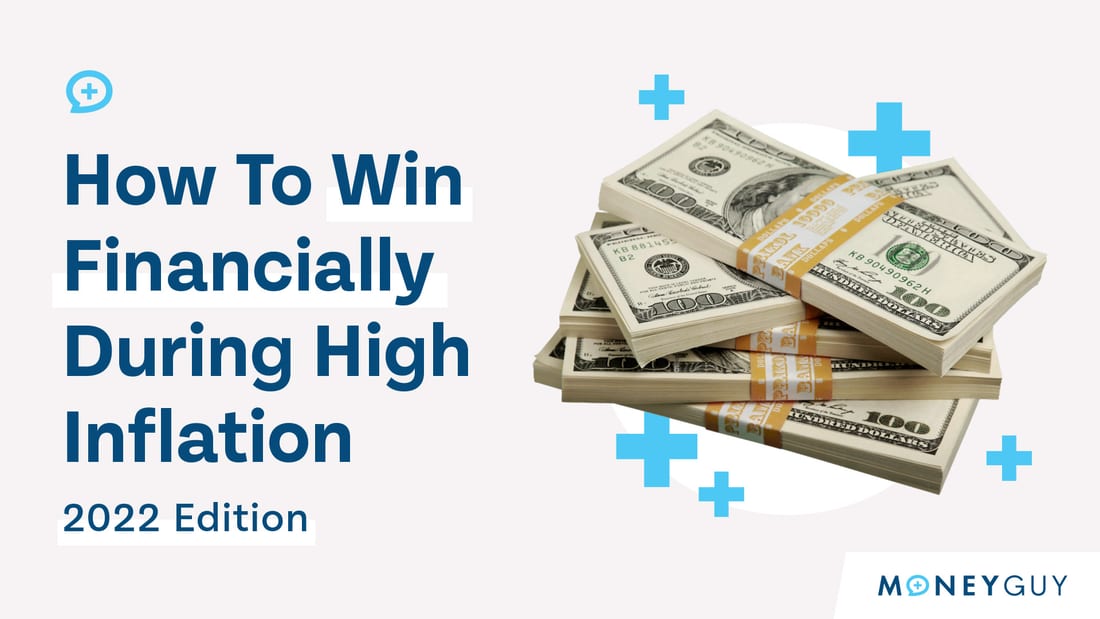 PowerPoint cover template: How To Win Financially During High Inflation