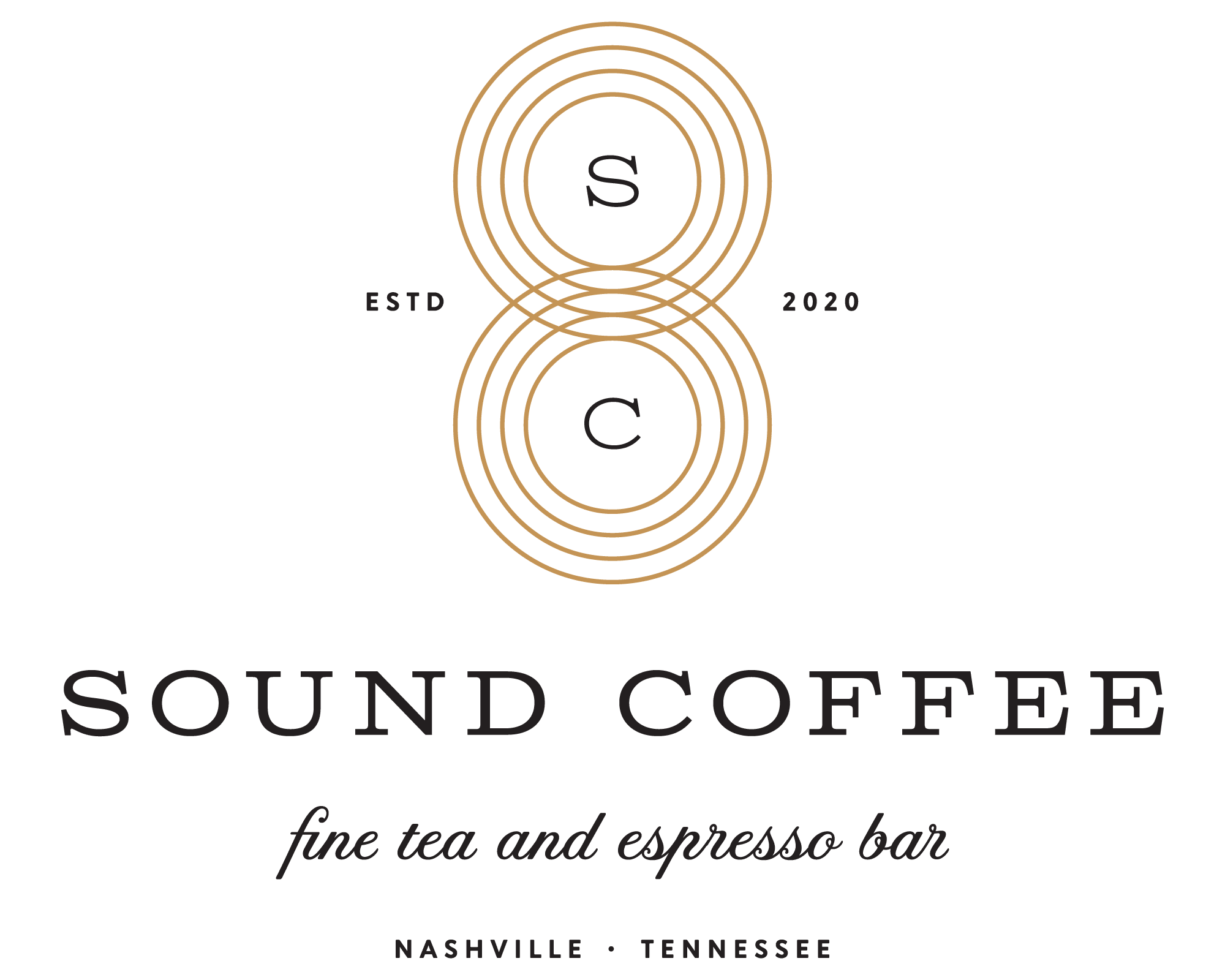The primary Sound Coffee lockup